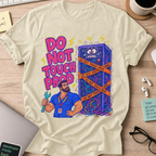 Do Not Touch Prod Shirt — Natural storefront mockup