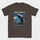 dockerized environment whale shirt — Dark Chocolate