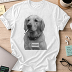 dog manager shirt - White