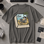 Escape Key Getaway Premium Shirt - Pepper