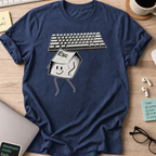 esc keyboard shirt - Navy
