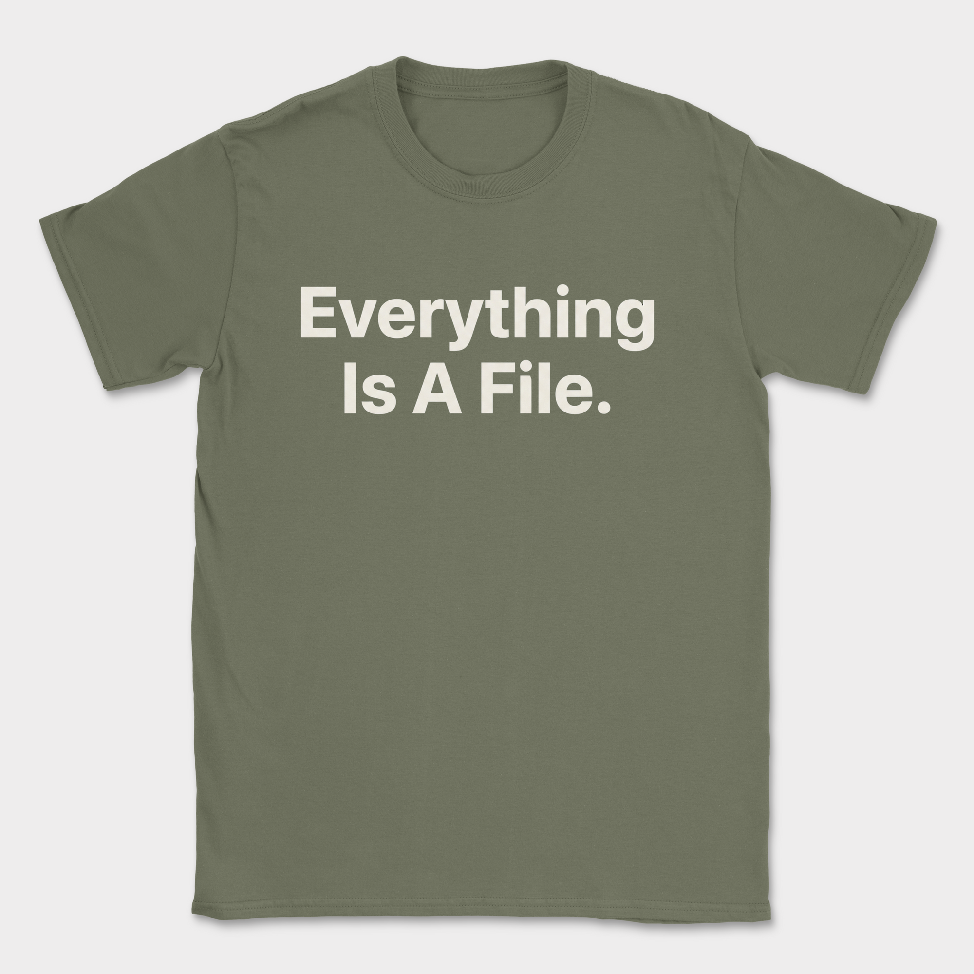 Everything Is A File Shirt
