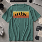 evolution of developers Premium Shirt - Blue Spruce