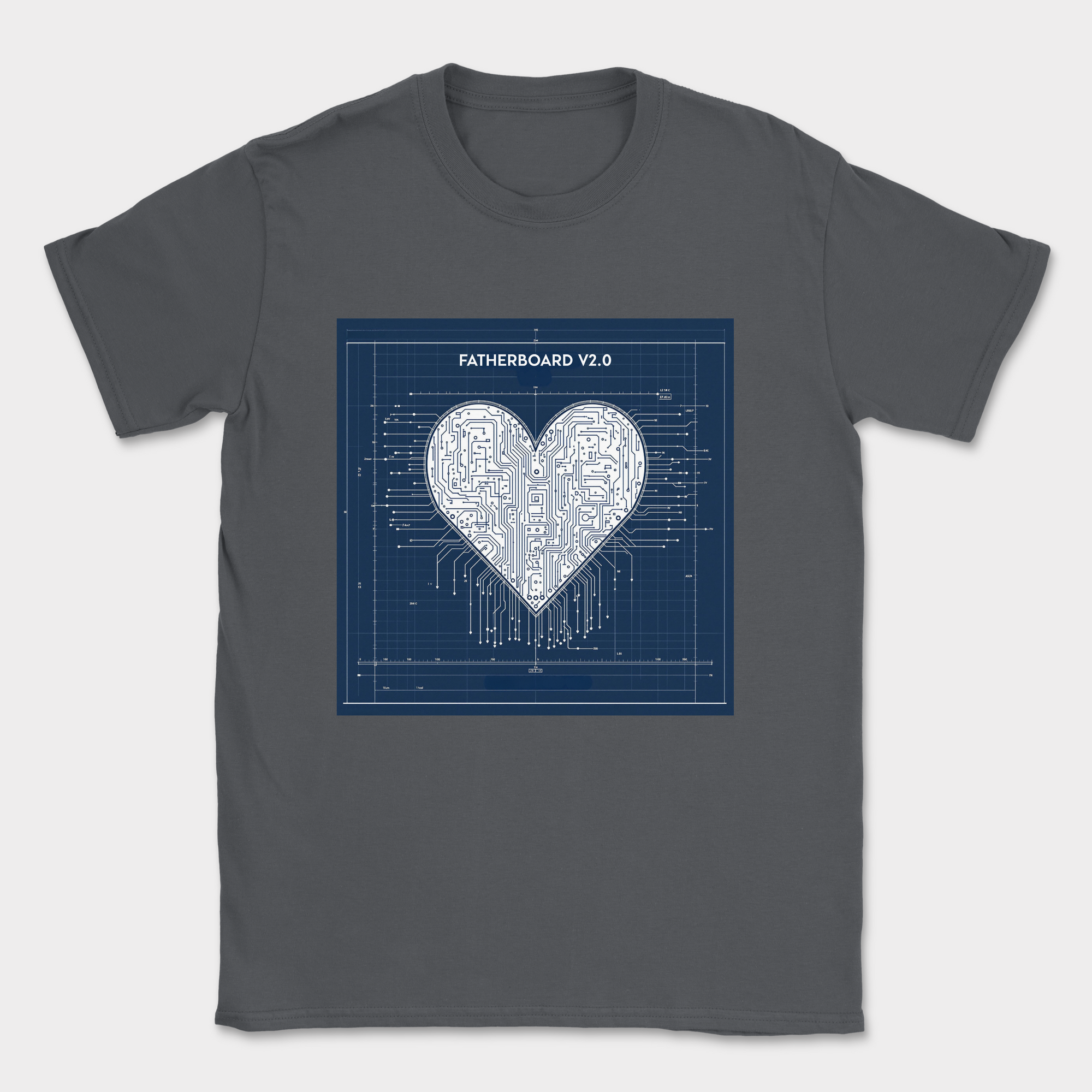 fatherboard V2.0 shirt — Dark Heather Grey