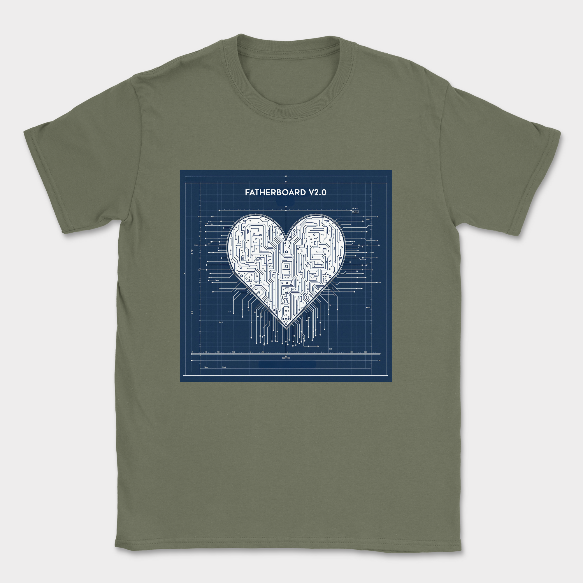 fatherboard V2.0 shirt — Military Green