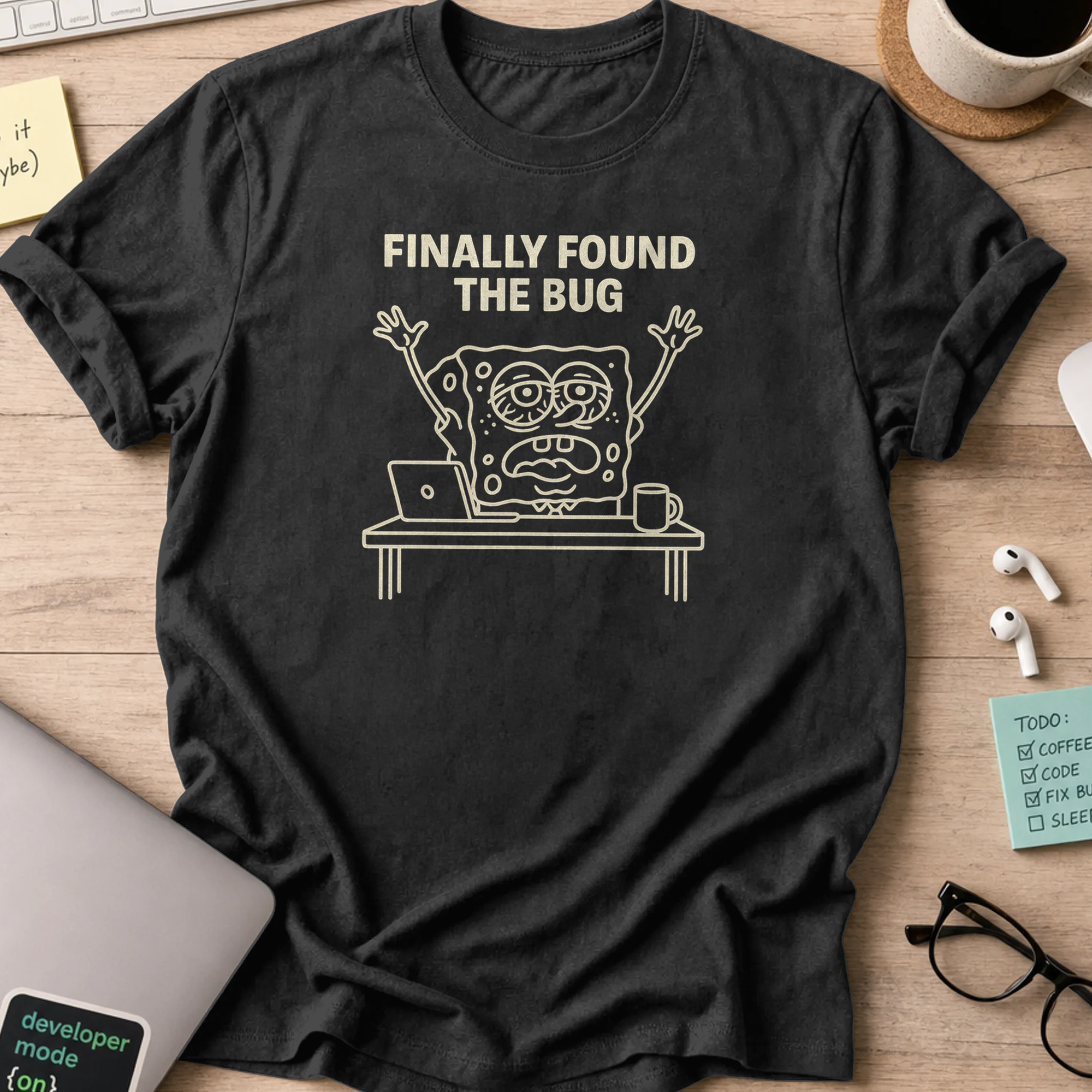 finally found the bug shirt - Black