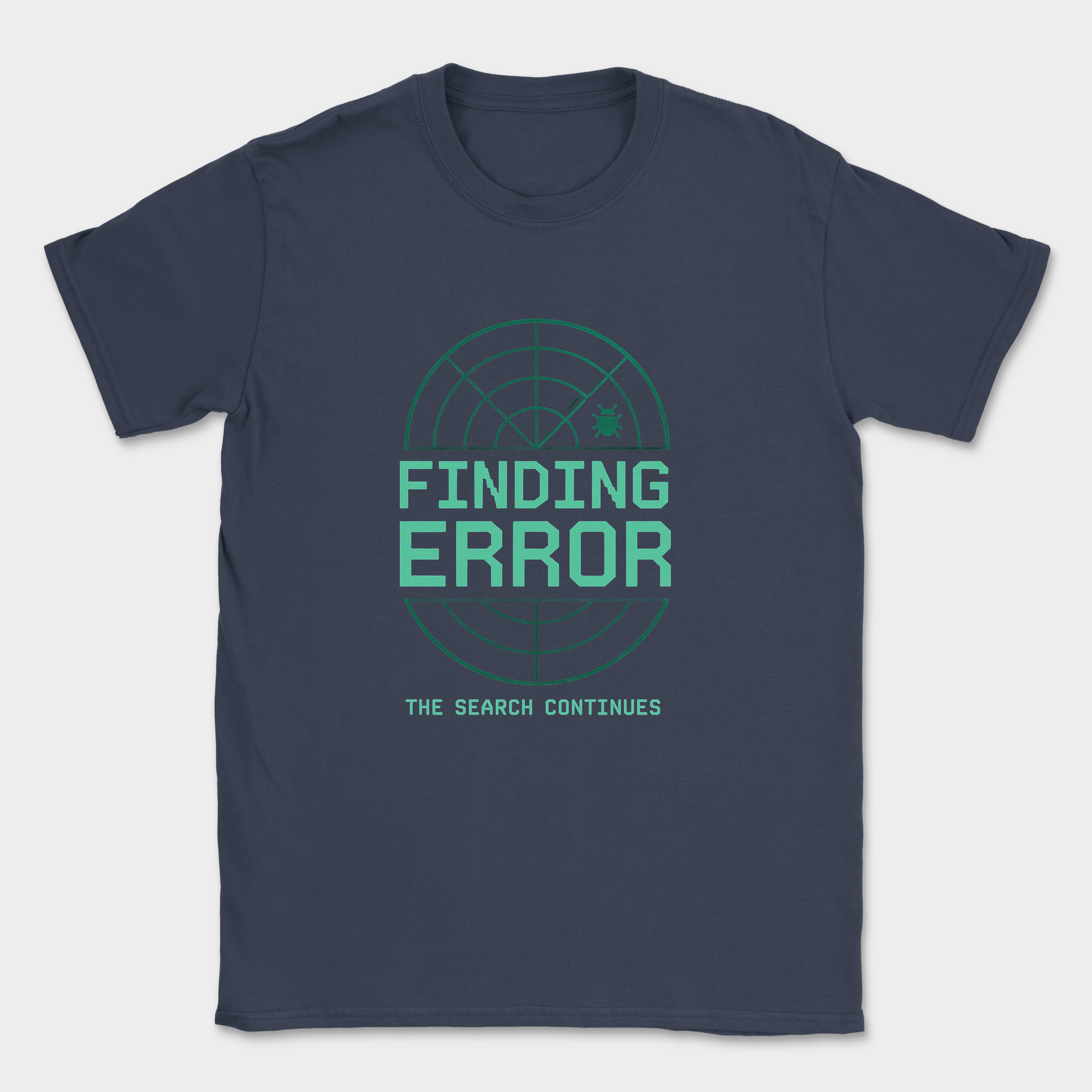 Finding Error Bug shirt — Navy