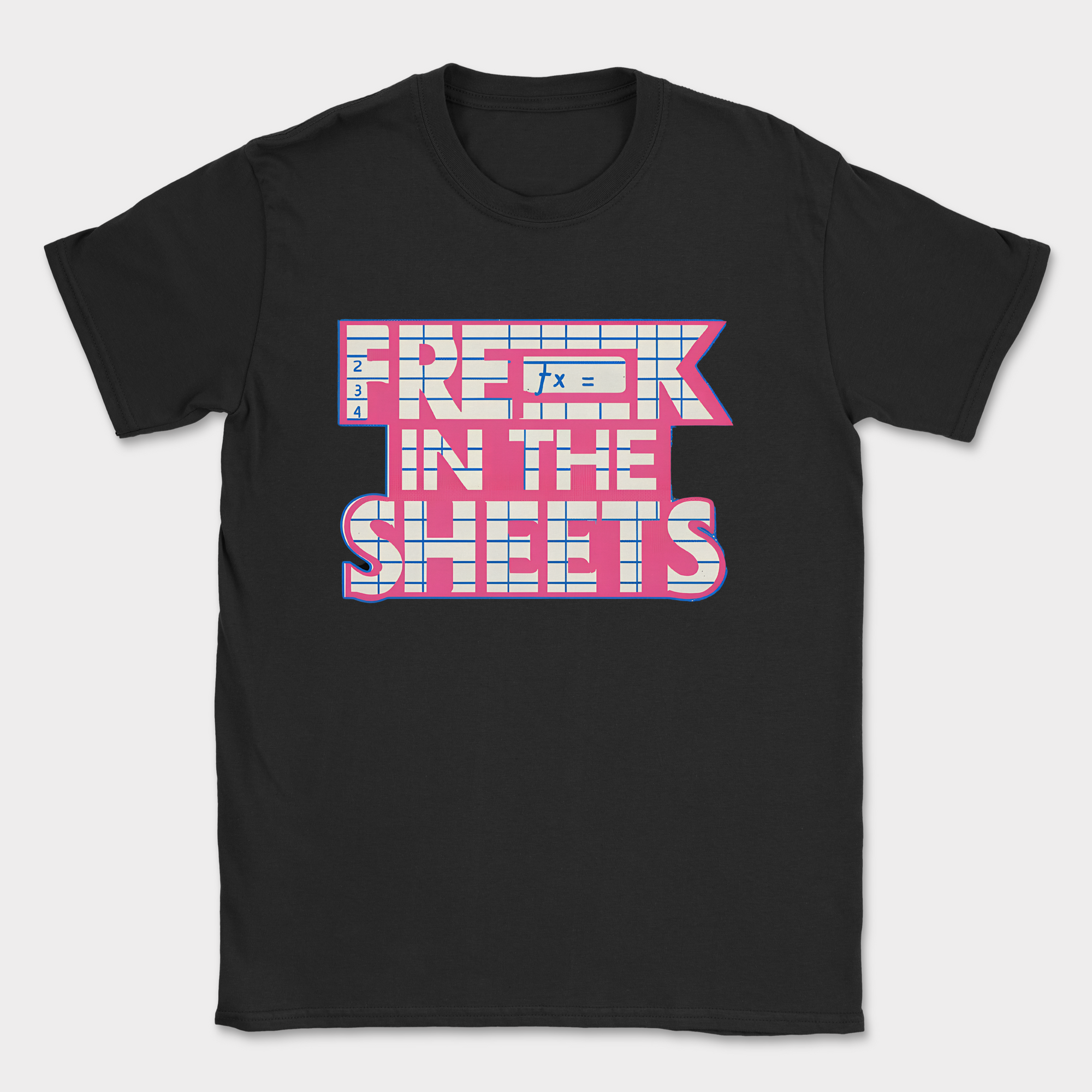 freak in the sheets shirt — Black