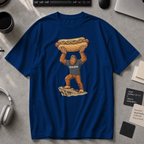 Freedom Bigfoot Hot Dog Press Premium Shirt - True Navy