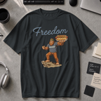 Freedom Bigfoot Hot Dog Premium Shirt - Black