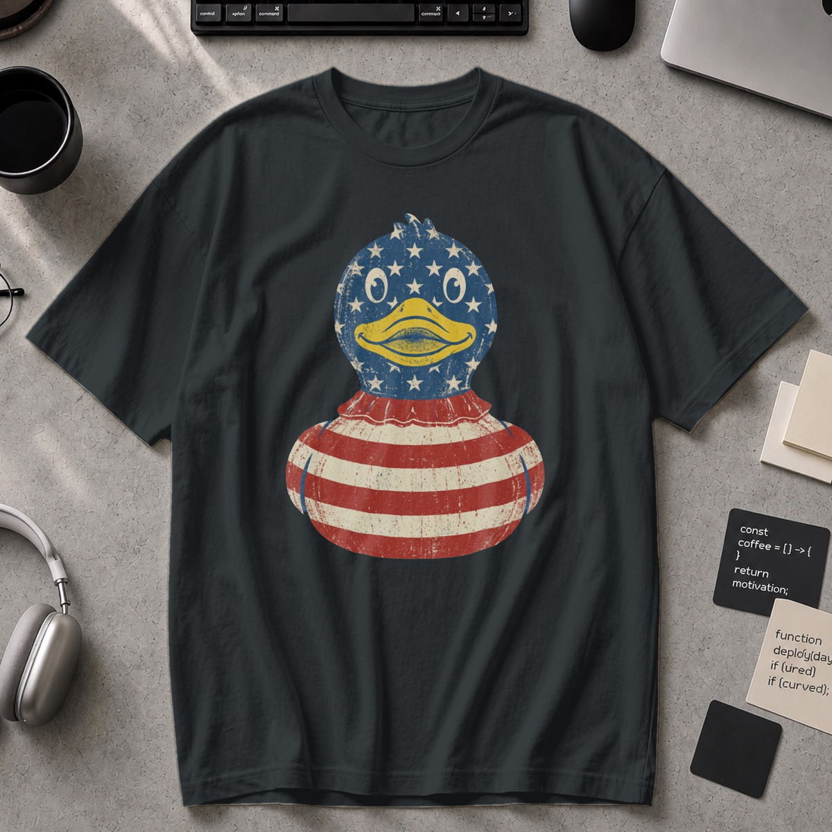 Freedom Debug Duck Premium Shirt - Black