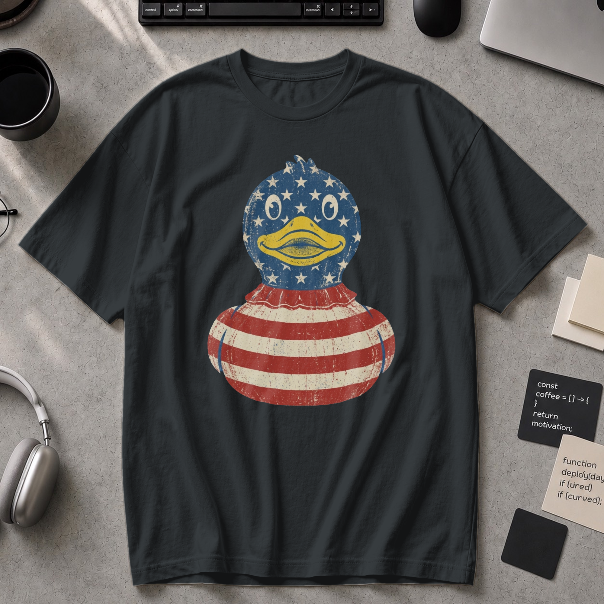 Freedom Debug Duck Premium Shirt - Black