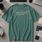 friday deploys = team building Premium Shirt - Blue Spruce