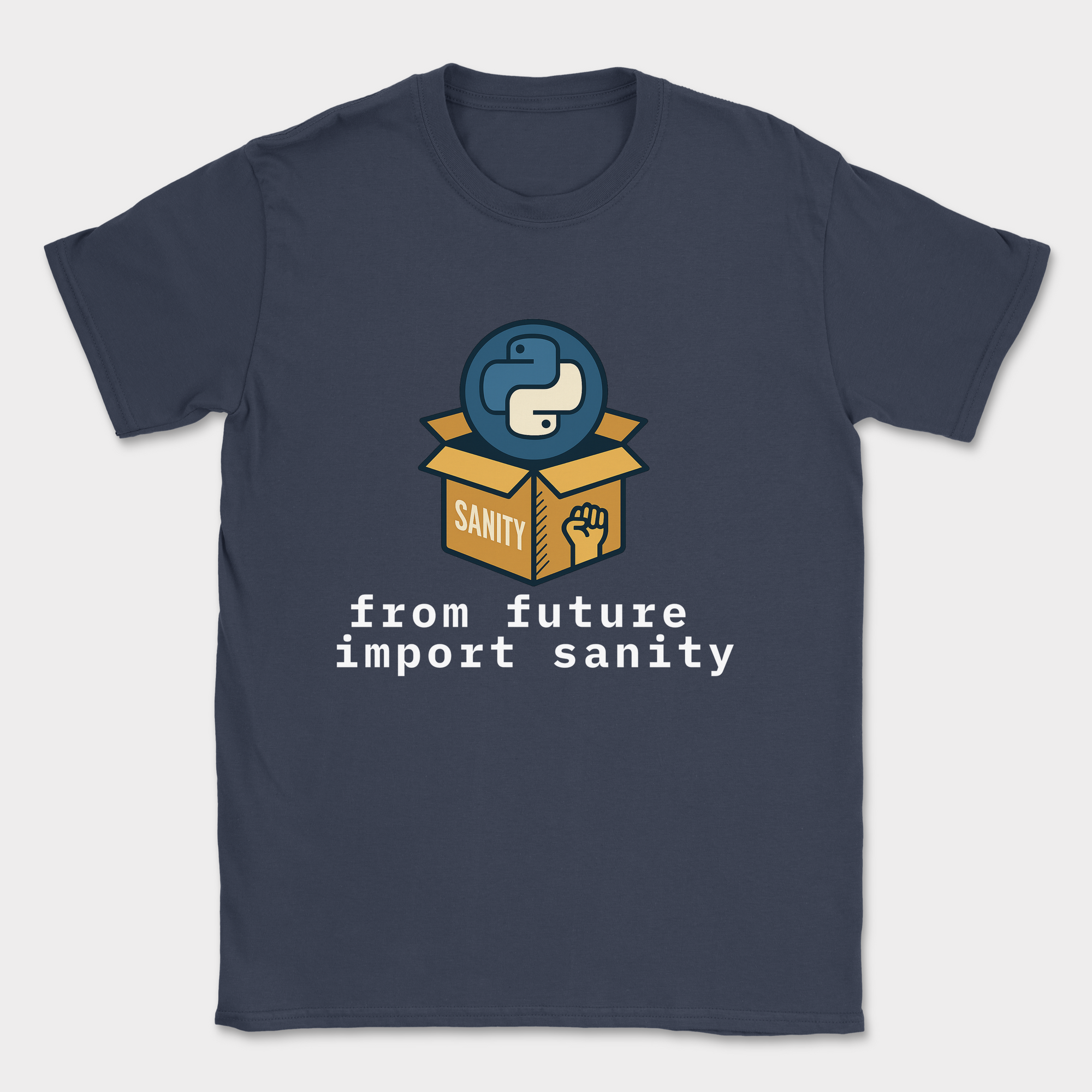 from future import sanity shirt — Navy
