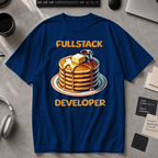 Fullstack Engineer - Pancake Premium Shirt - True Navy