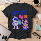 Gemini Heard the First Part Shirt — Black