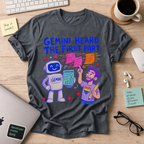 Gemini Heard the First Part Shirt — Dark Heather