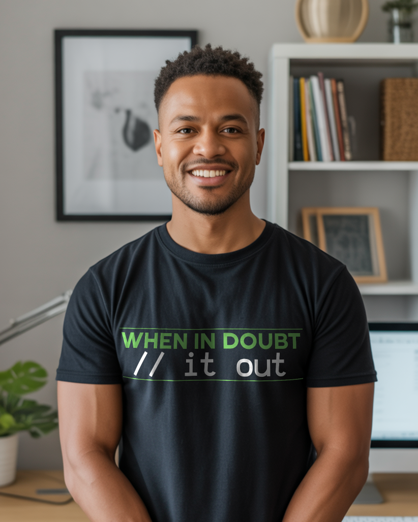 comment it out shirt