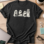 ghost team shirt - Black