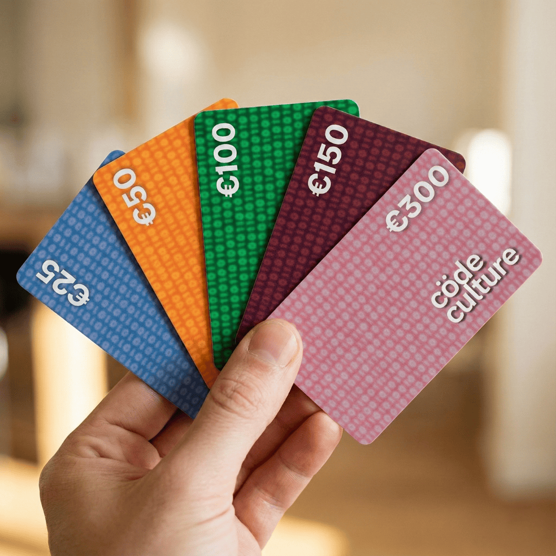 Code Culture Code Culture Gift Cards funny programmer in €25.00 — Code Culture developer clothing