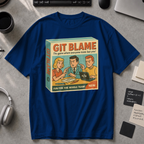 git blame game Premium Shirt - True Navy
