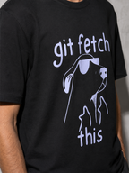 git fetch this Graphic IT Nerd T-Shirt – Black macro