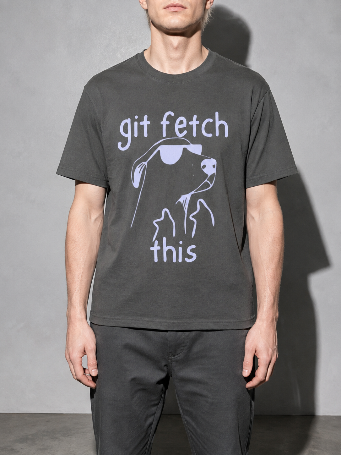 git fetch this Graphic IT Nerd T-Shirt – Pepper detail