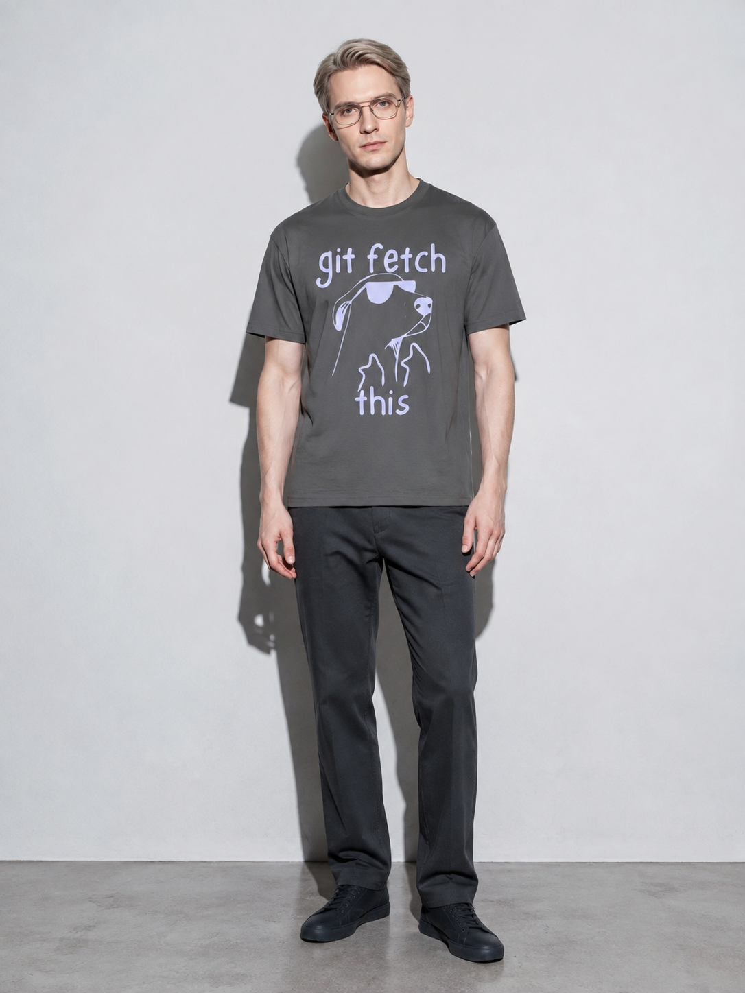 git fetch this Graphic IT Nerd T-Shirt – Pepper full