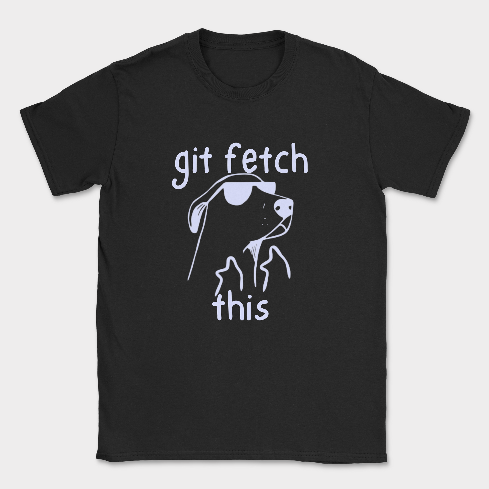 git fetch this shirt — Black