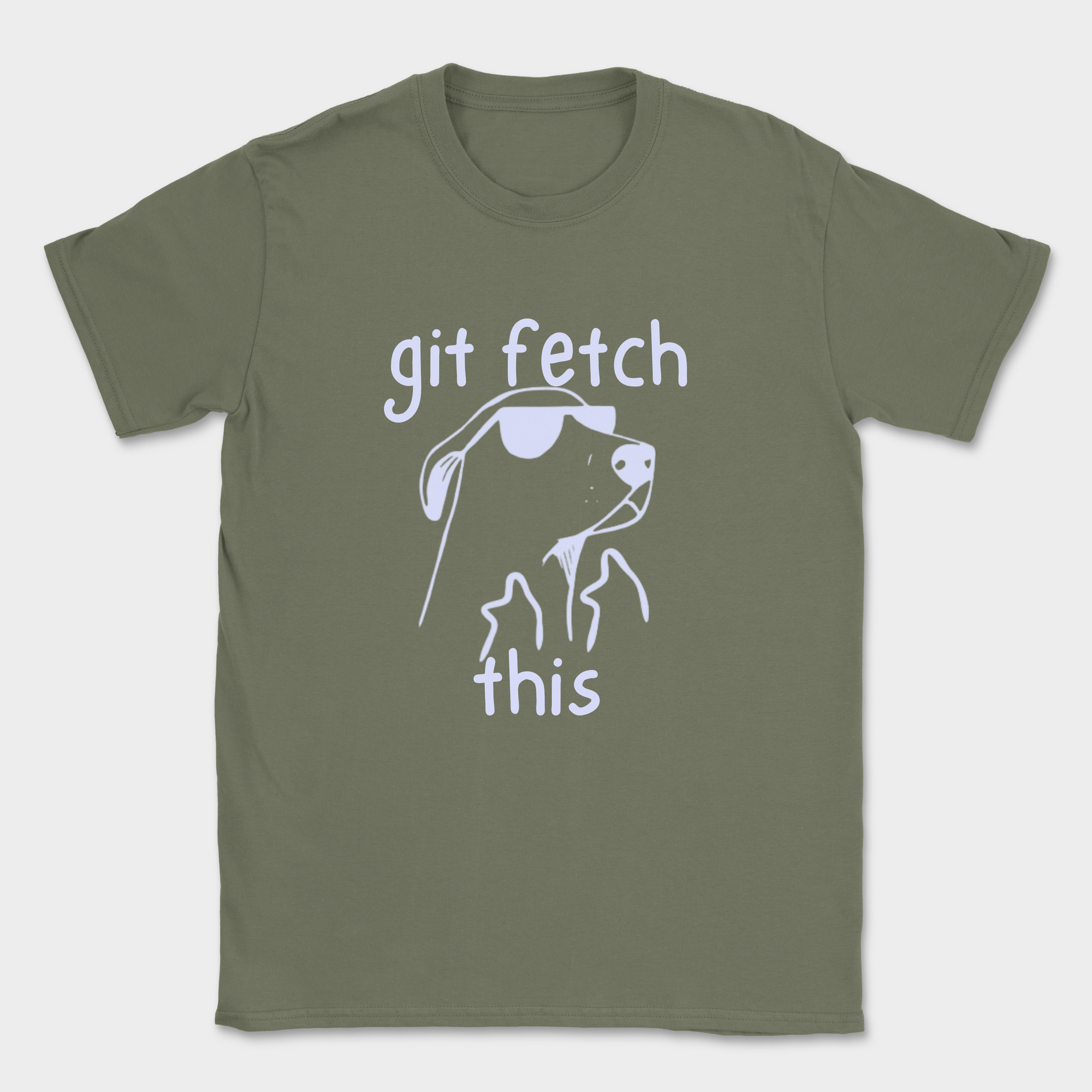 git fetch this shirt — Military Green