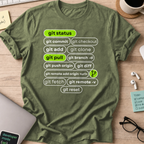 git status shirt - Military Green