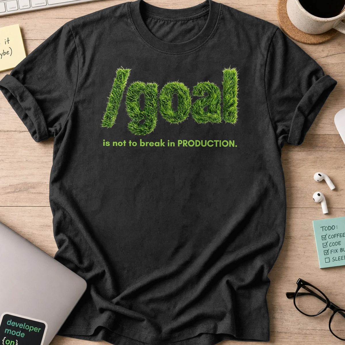 /goal Not To Break Production Shirt - Black