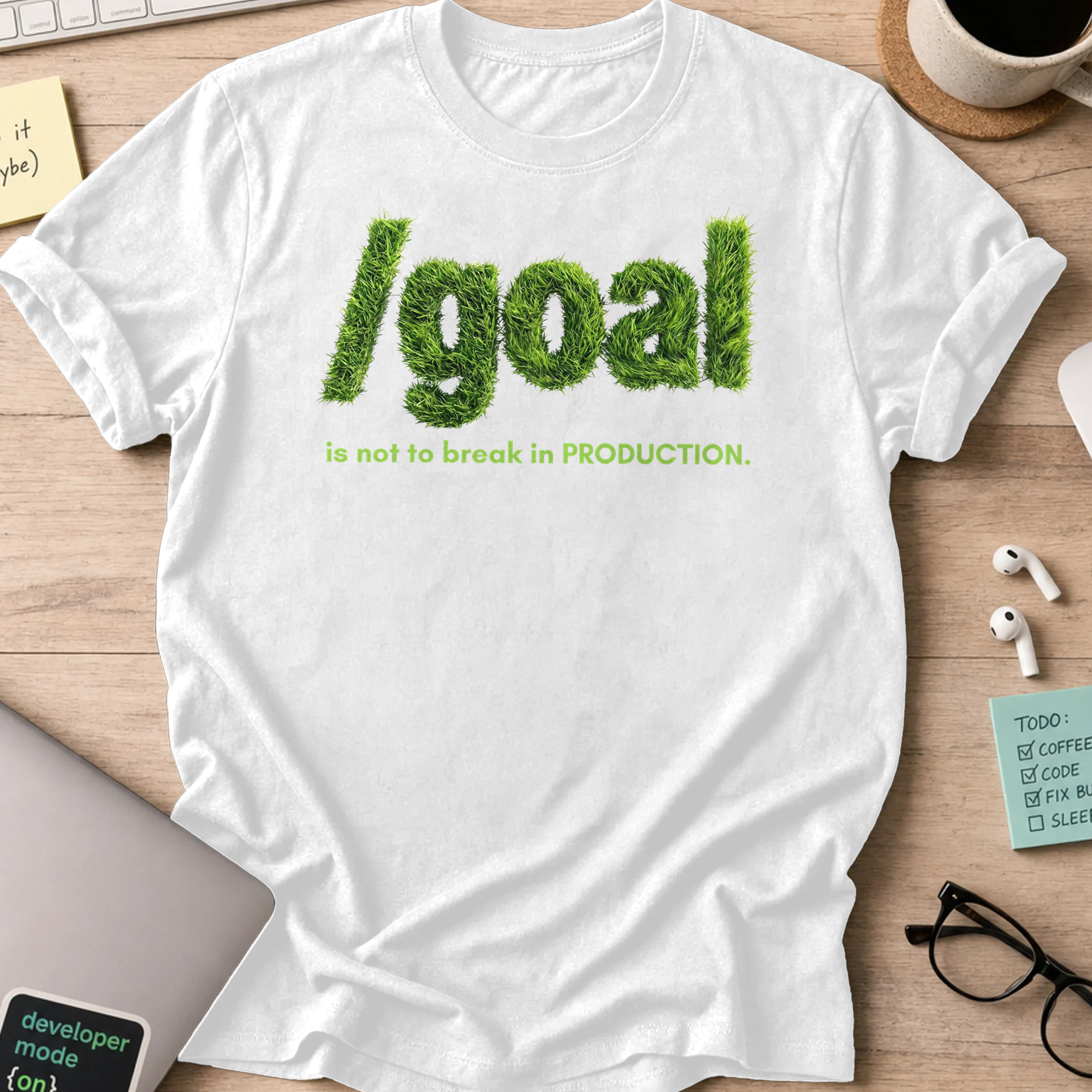 /goal Not To Break Production Shirt - White
