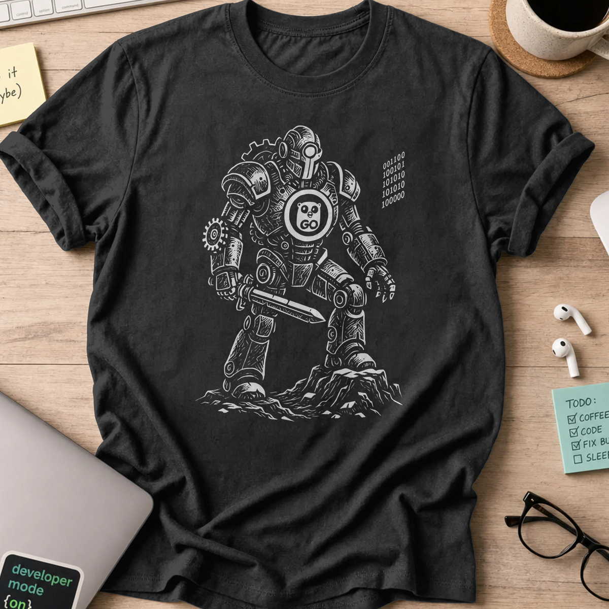 go knight shirt - Black