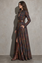 Lauren | Classic Belted Button-Up Shirt Dress