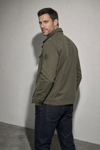 Men's Jacket Four-Pocket Stand Collar