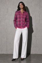 Women's Cardigan Button-Front Longline Shape