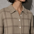 Women's Cardigan Button-Front Longline Shape