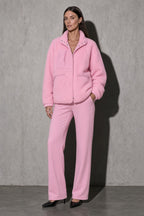 Women's Jacket Sherpa Fleece Stand Collar