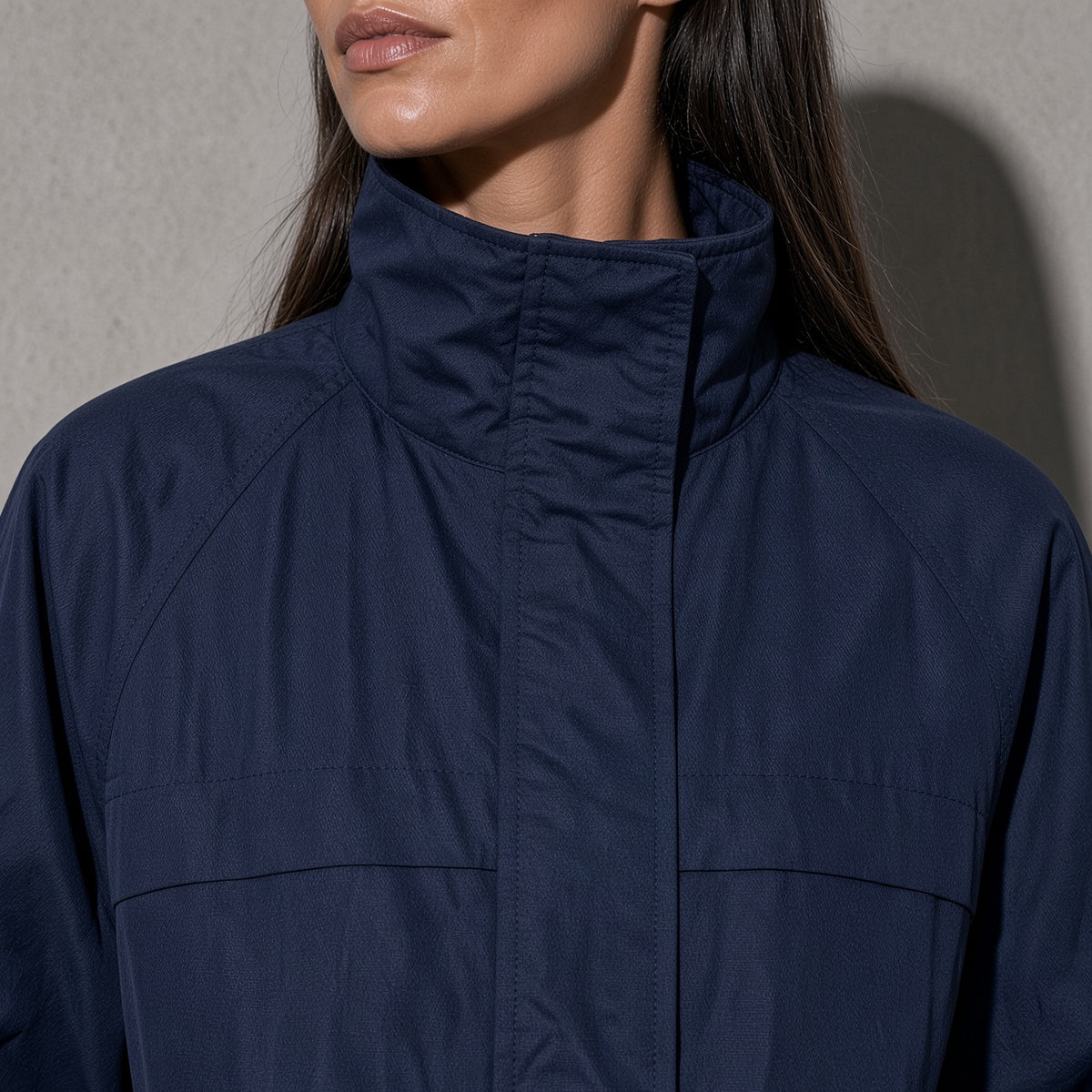Women's Jacket Windbreaker Funnel Neck