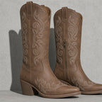Women's Boots Western Knee-High Shaft