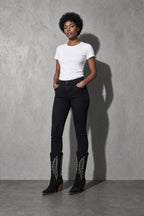 Women's Boots Embroidered Western Knee-High Shaft
