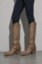 Women's Boots Western Knee-High Shaft