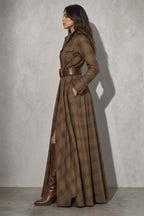 Lauren | Classic Belted Button-Up Shirt Dress