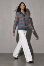 Women's Cardigan Button-Front Longline Shape