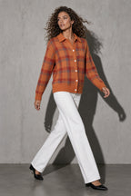 Women's Cardigan Button-Front Longline Shape