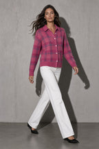 Women's Cardigan Button-Front Longline Shape