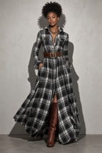 Lauren | Classic Belted Button-Up Shirt Dress