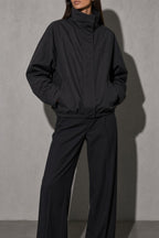 Women's Jacket Windbreaker Funnel Neck