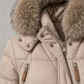 Women's Jacket Puffer Faux Fur Trim